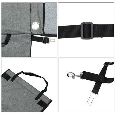 Durable Car Seat Cover for Pet Fold Breathable Mesh 1 Pc