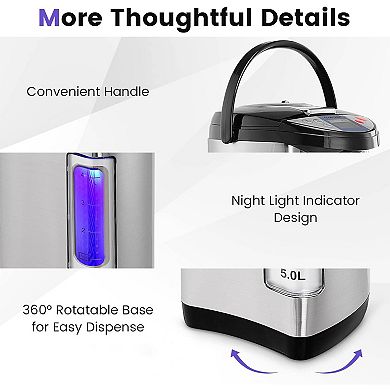 5-liter Electric LCD Water Boiler and Warmer