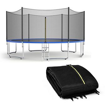 15 FT Trampoline Safety Replacement Protection Enclosure Net