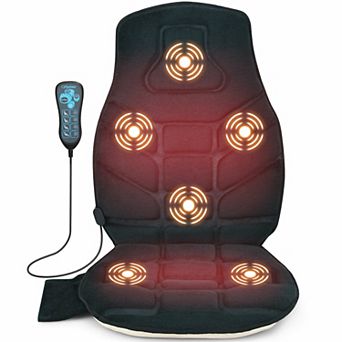 Seat Cushion Massager With Heat And 6 Vibration Motors For Home