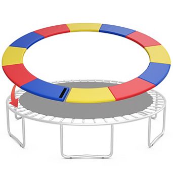 Eight Foot Trampoline Safety Pad Replacement with Elastic Fixing Straps