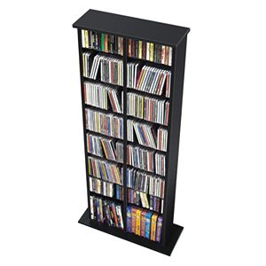 Prepac Double Multimedia Storage Tower