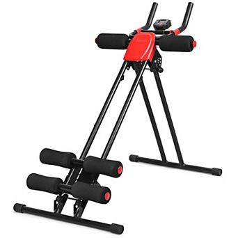 Abdominal Workout Machine With Lcd Monitor For Home Gym Fitness