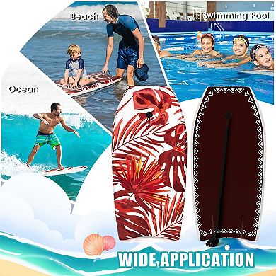 37 Inch Lightweight Surfboard With Fin Eps Core For Kids And Adults-m