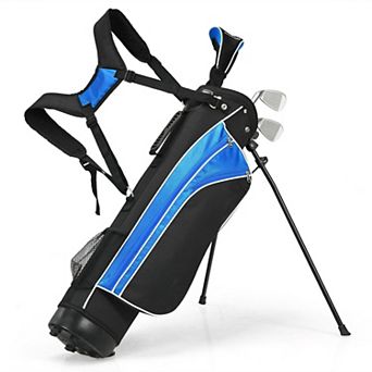 Complete Golf Club Set For Children Age 8-10-blue
