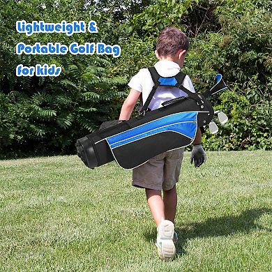 Complete Golf Club Set For Children Age 8-10-blue