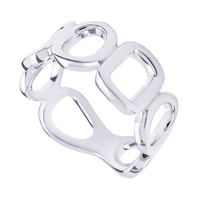 SIRI USA by TJM Sterling Silver "Less Is More" Engagement Ring