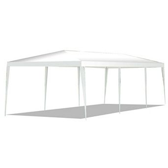 10 X 30 Feet Gazebo Canopy Tent With Connection Stakes And Wind Ropes