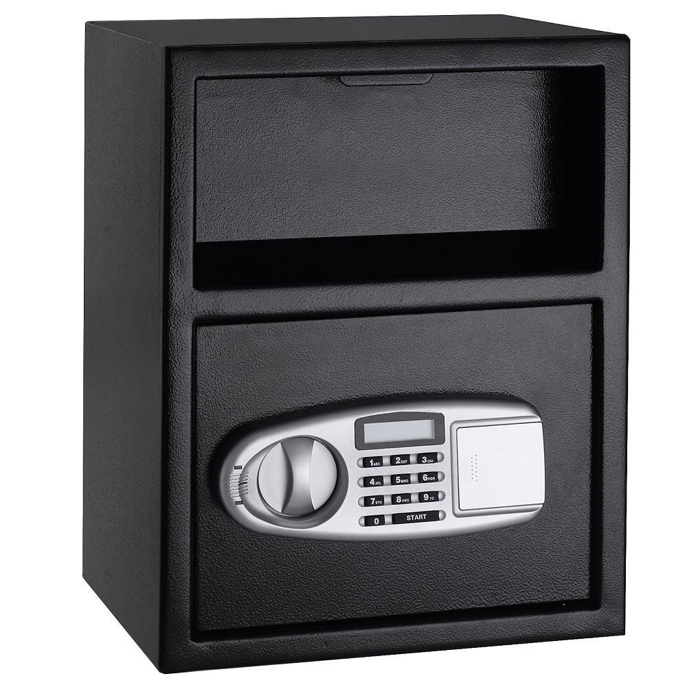 Digital Deposit Safe Box Front Load Cash Drop Safe