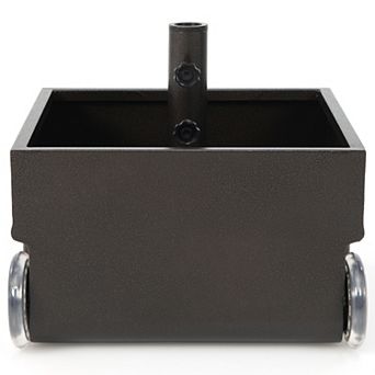 150 Pounds Patio Umbrella Base Stand Wheels Planter Outdoor