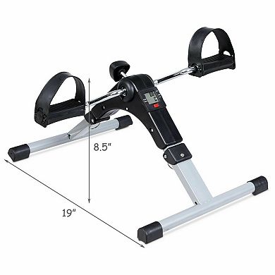Folding Under Desk Indoor Pedal Exercise Bike For Arms Legs