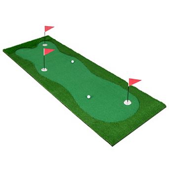 Golf Putting Green With Realistic Artificial Grass Turf-s