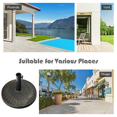 27 Lbs Patio Market Umbrella Base Stand