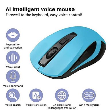 Wireless Mouse With Voice Typing Recognition Translating
