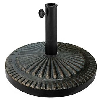 31.5 Lbs Market Heavy-duty Outdoor Stand Bronze Umbrella Base