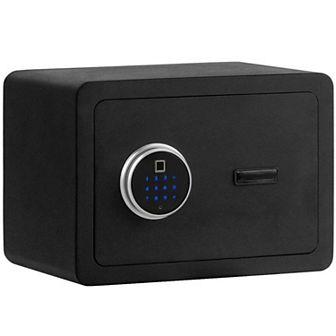 2-layer Security Safe Deposit Box With Inner Led Light