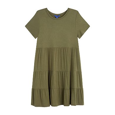 Women's Apt. 9® Short Sleeve Tired Dress