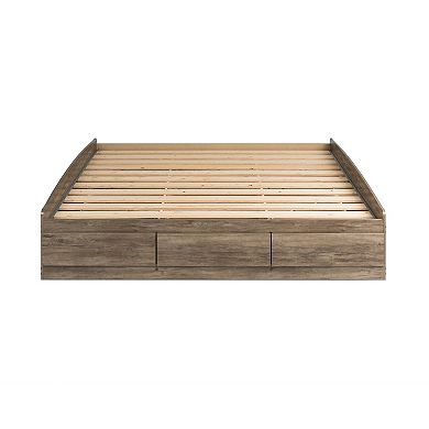 Prepac King Platform Storage Bed