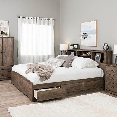 Prepac King Platform Storage Bed