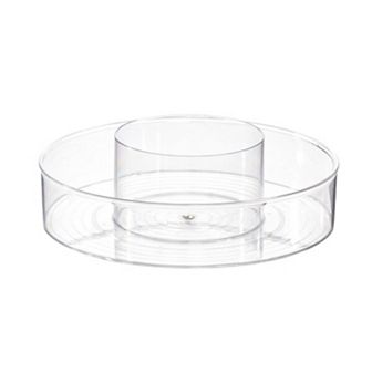 iDesign Divided Lazy Susan for Bathroom Storage