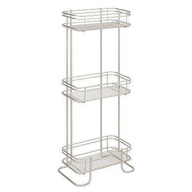 iDesign Weston Collection 3-Tier Freestanding Bathroom Organizer
