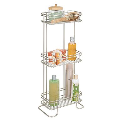 iDesign Weston Collection 3-Tier Freestanding Bathroom Organizer