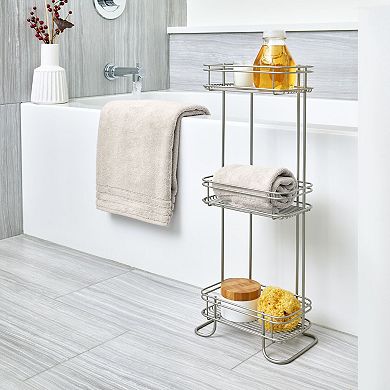 iDesign Weston Collection 3-Tier Freestanding Bathroom Organizer