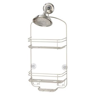 iDesign Weston Collection Over Shower Head Hanging Shower Caddy