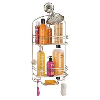 iDesign Weston Collection Over Shower Head Hanging Shower Caddy