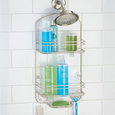 iDesign Weston Collection Over Shower Head Hanging Shower Caddy