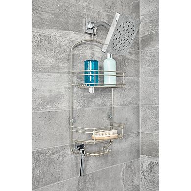 iDesign Weston Collection Over Shower Head Hanging Shower Caddy