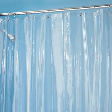 iDesign Vinyl X-Wide Clear Shower Liner
