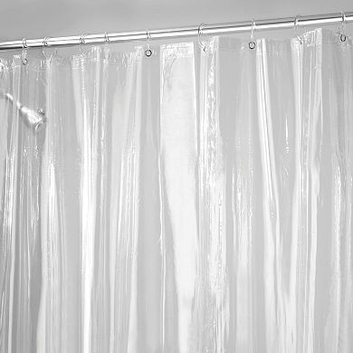 iDesign Vinyl X-Wide Clear Shower Liner