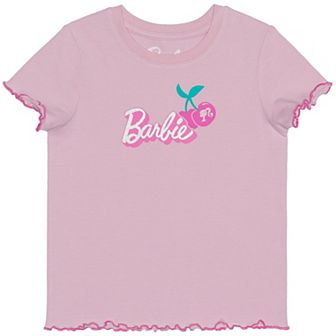Baby & Toddler Girl Barbie® Cherries Logo Graphic Tee