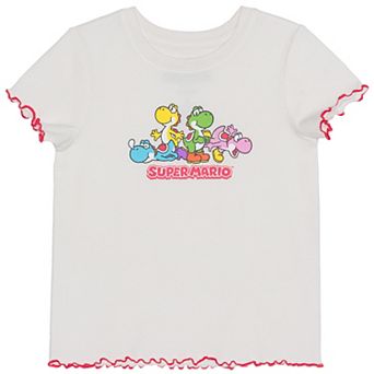 Girls 4-12 Nintendo Super Mario Yoshi & Friends Graphic Tee
