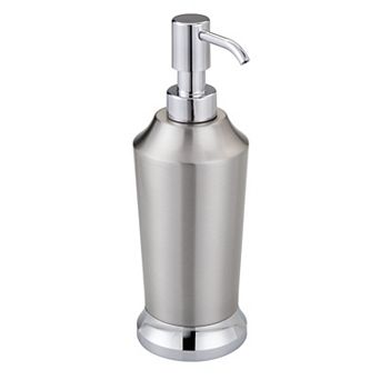 iDesign Brushed Stainless Steel Soap Dispenser