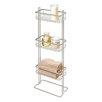 iDesign 3-Tier Freestanding Shower Caddy Organizer