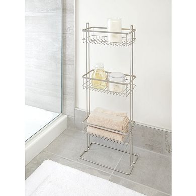 iDesign 3-Tier Freestanding Shower Caddy Organizer