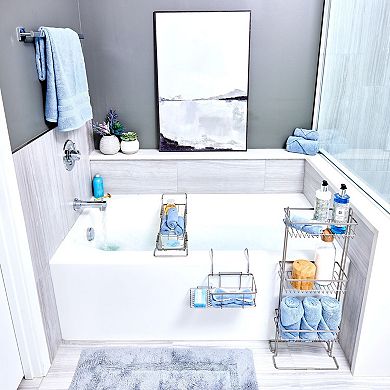 iDesign 3-Tier Freestanding Shower Caddy Organizer