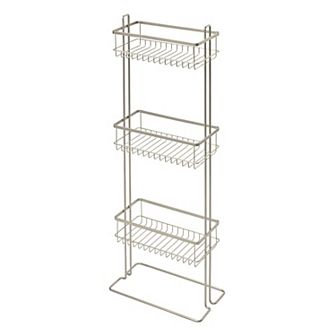 iDesign 3 tier Freestanding Shower Caddy Organizer