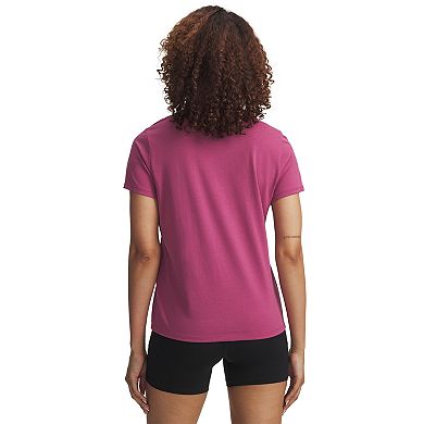 Women's Under Armour Rival Shimmer Short Sleeve Top