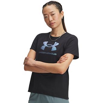 Women's Under Armour Rival Shimmer Short Sleeve Top
