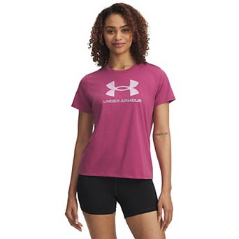 Women's Under Armour Rival Shimmer Short Sleeve Top