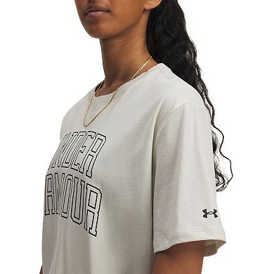 Women's Under Armour Rival Oversized Campus T-Shirt