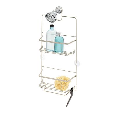 iDesign 2-Tier Hanging Storage Caddy with Hooks