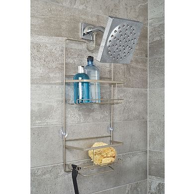 iDesign 2-Tier Hanging Storage Caddy with Hooks