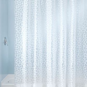 iDesign Pebblz Shower Curtain