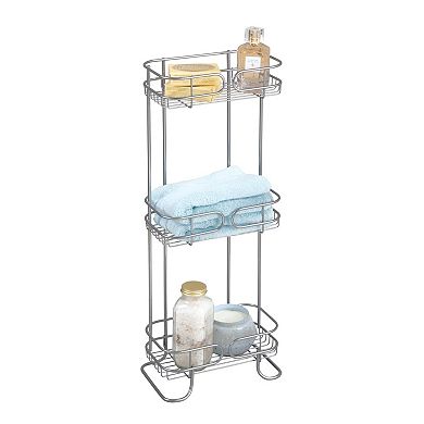 iDesign 3-Tier Freestanding Shower Caddy Organizer