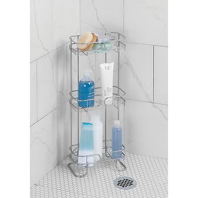 iDesign 3-Tier Freestanding Shower Caddy Organizer