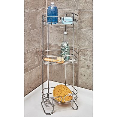 iDesign 3-Tier Freestanding Shower Caddy Organizer